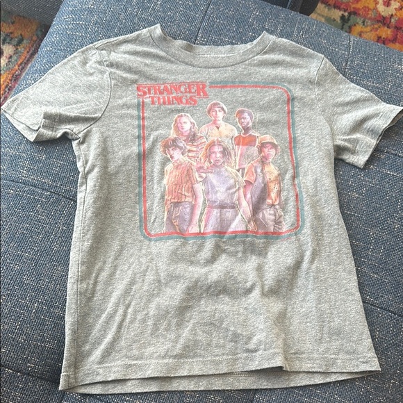 Stranger Things Graphic T-Shirt - Gray - Picture 1 of 4
